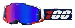 100% Armega Goggles - HiPER Mirrored Lens -Klim 100 armega hiper goggles 2