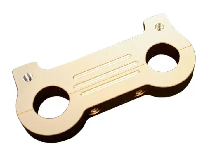 Accutronix Gauge Mount T-Bar Adapter For Harley 6 Accutronix Gauge Mount T-Bar Adapter For Harley - Image 6