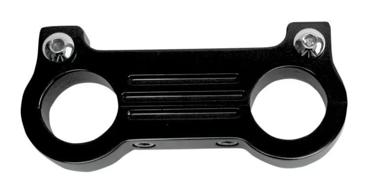 Accutronix Gauge Mount T-Bar Adapter For Harley 1" Clamps / Black [Open Box] 1" Clamps / Black [Open Box] - Image 2