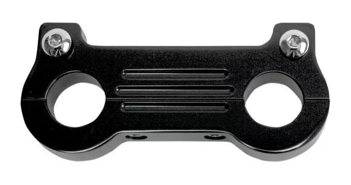 Accutronix Gauge Mount T-Bar Adapter For Harley 1" Clamps / Black [Open Box] 1" Clamps / Black [Open Box] - Image 3