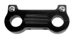 Accutronix Gauge Mount T-Bar Adapter For Harley 1" Clamps / Black [Open Box] -Klim accutronix gauge mount t bar adapter for harley1 clamps black open box black 2