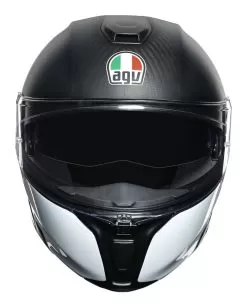 AGV Sportmodular Carbon Layer Helmet -Klim agv sportmodular carbon layer helmet matte carbon red blue 5