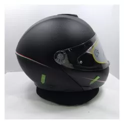 AGV Sportmodular Carbon Tricolore Helmet Matte Black / XL [Blemished - Very Good] -Klim agv sportmodular carbon tricolore helmet matte black xl blemished very good matte black 5
