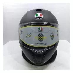 AGV Sportmodular Carbon Tricolore Helmet Matte Black / XL [Blemished - Very Good] -Klim agv sportmodular carbon tricolore helmet matte black xl blemished very good matte black 6