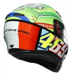 AGV K3 SV Mugello 2017 Helmet -Klim agvk3 sv mugello2017 helmet black green blue 3