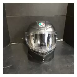AGV K6 Helmet Matte Black / MS [Blemished - Very Good] -Klim agvk6 helmet matte black ms blemished very good matte black 7