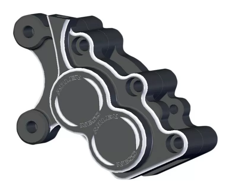 Arlen Ness Billet Brake Caliper Housing For Harley Touring 2008-2023 Front Right / Black [Open Box]