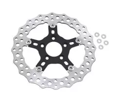Arlen Ness 11.5" Jagged Front / Rear Rotor For Harley 2000-2023