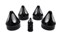 Avon Head Bolt Cover Set For Harley 1986-2022 -Klim avon head bolt cover black round 8