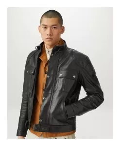 Belstaff Brooklands Leather Jacket -Klim belstaff brooklands leather jacket black 5