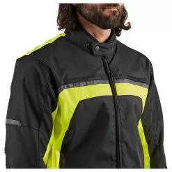 BILT Blast 2 Waterproof Jacket -Klim bilt blast2 waterproof jacket black hi viz yellow