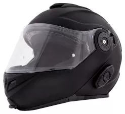 BILT Techno 3.0 Modular Sena Bluetooth Helmet -Klim bilt techno30 modular sena bluetooth helmet matte black