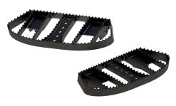Burly MX Driver Floorboards For Harley FL 1984-2017
