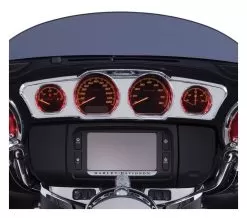 Ciro Dash Accent For Harley Touring 2014-2023 -Klim ciro dash accent for harley touring20142021 chrome