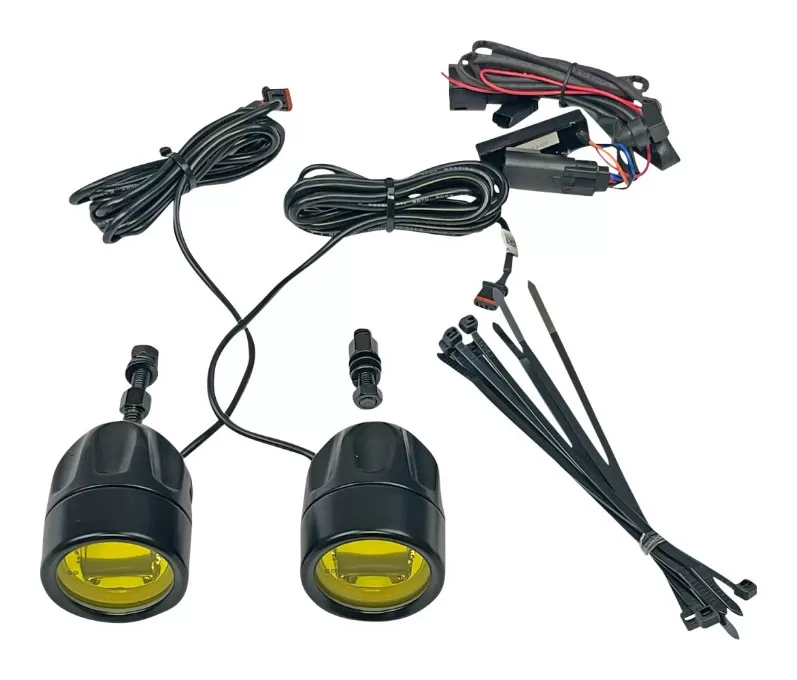 Custom Dynamics ProBEAM LED Halo Fog Lights For Harley Touring 2014-2022