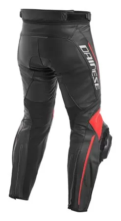 Dainese Delta 3 Leather Pants -Klim dainese delta3 leather pants black black fluo red 1