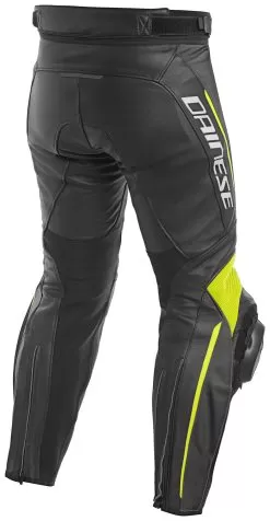 Dainese Delta 3 Leather Pants -Klim dainese delta3 leather pants black black fluo yellow 1