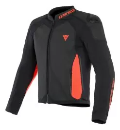 Dainese Intrepida Perforated Jacket Matte Black/Fluo Red / 52 [Demo - Good]