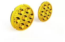 Denali Trioptic Lens Kit For D7 LED Lights -Klim denali amber trioptic lens kit for d7 lights 2