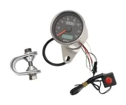 Drag Specialties 2.4" Programmable Speedometer For Harley -Klim drag specialties24 programmable speedometer for harley 2