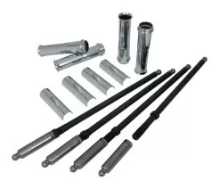 Feuling Quick Install Adjustable Pushrod And Tube Kit For Harley Twin Cam 1999-2017