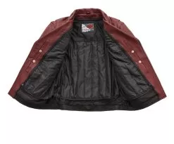 First Manufacturing Fillmore Jacket -Klim first manufacturing fillmore jacket oxblood 2