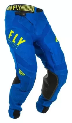 Fly Racing Lite Pants -Klim fly racing dirt lite pants blue black hi viz 1