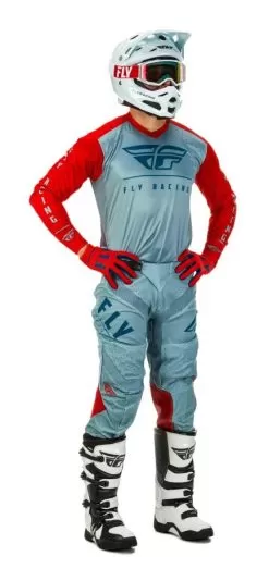 Fly Racing Lite Pants -Klim fly racing dirt lite pants red slate navy 3