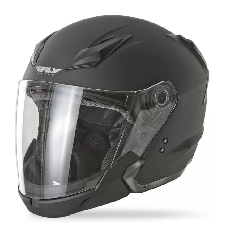 Fly Racing Street Tourist Helmet - Solids 2 Fly Racing Street Tourist Helmet - Solids - Image 2