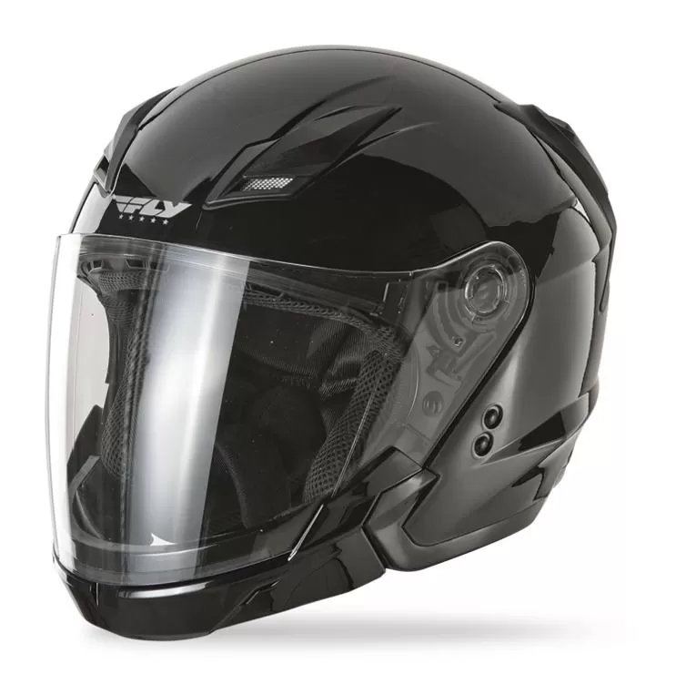 Fly Racing Street Tourist Helmet - Solids 1 Fly Racing Street Tourist Helmet - Solids