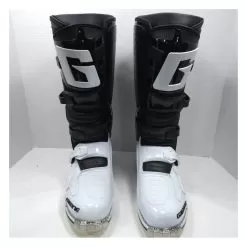 Gaerne SG-10 Boots Black/White / 11 [Blemished - Very Good] -Klim gaerne sg10 boots black white11 blemished very good black white 4