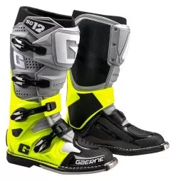 Gaerne SG-12 Boots -Klim gaerne sg12 boots white grey yellow