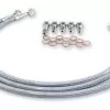 Galfer Stainless Steel 6 Line Kit - Front And Rear Included