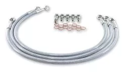Galfer Stainless Steel 6 Line Kit - Front And Rear Included