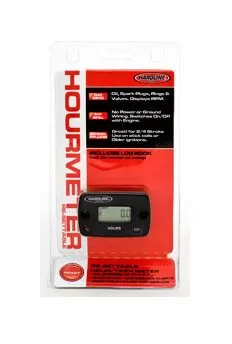 Hardline Resettable Hour Meter / Tachometer