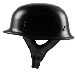 Highway 21 9mm Helmet Gloss Black / LG [Open Box]