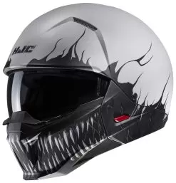 HJC I20 Scraw Helmet -Klim hj ci20 scraw helmet black white 2