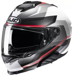 HJC I71 Nior Helmet -Klim hj ci71 nior helmet white black hi viz yellow 2