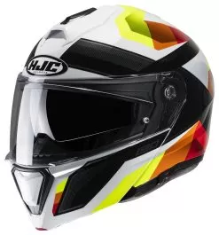 HJC I90 Lark Helmet -Klim hj ci90 lark helmet white black 2