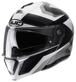 HJC I90 Lark Helmet -Klim hj ci90 lark helmet white black 3
