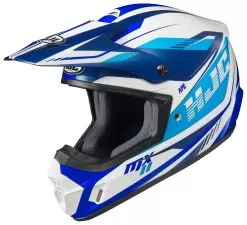 HJC CS-MX 2 Drift Helmet 9 HJC CS-MX 2 Drift Helmet -Klim hjccsmx2 drift helmet white pink blue 1