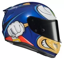 HJC RPHA 11 Pro Sonic Sega Helmet -Klim hjcrpha11 pro sonic sega helmet 2