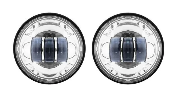 HogWorkz LED 7" Headlight And 4 1/2" Passing Lamps Kit For Harley 1994-2023 - Image 8