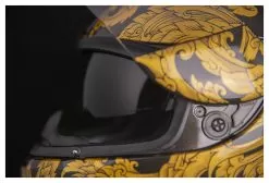 Icon Airform Esthetique Helmet -Klim icon airform esthetique helmet gold 7