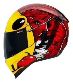 Icon Airform Mips Brozak Helmet -Klim icon airform mips brozak helmet red yellow 1