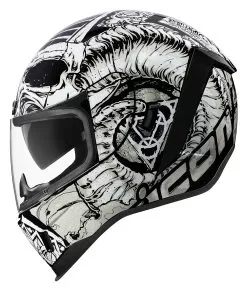 Icon Airform Sacrosanct Helmet -Klim icon airform sacrosanct helmet white 1