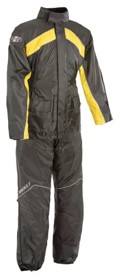 Joe Rocket RS-2 Two-Piece Rainsuit 10 Joe Rocket RS-2 Two-Piece Rainsuit -Klim joe rocket rs2 two piece rainsuit black yellow