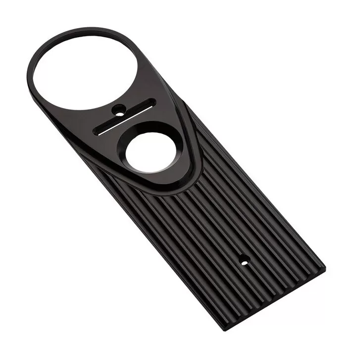 Joker Machine Finned Full Length Dash Cover For Harley Road King 1994-2007 Black [Open Box]