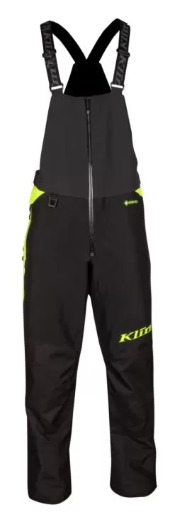 Klim Tomahawk Bib 12 Klim Tomahawk Bib -Klim klim tomahawk bib black hi viz yellow