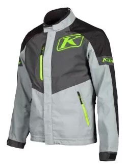 Klim Traverse Jacket -Klim klim traverse jacket dark grey hi viz green 2